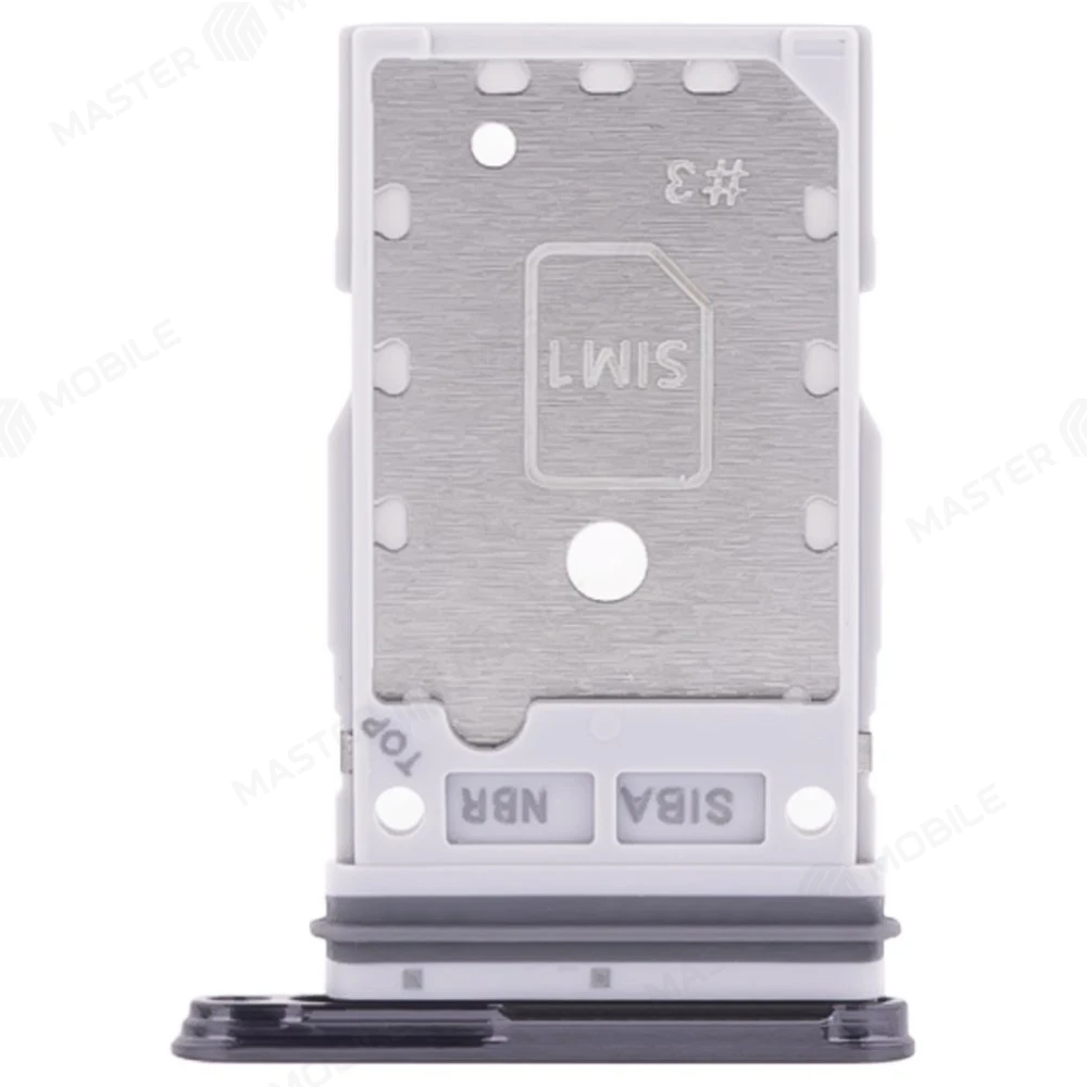 Держатель сим-карты для Samsung S926 Galaxy S24+ (черный) фото №1