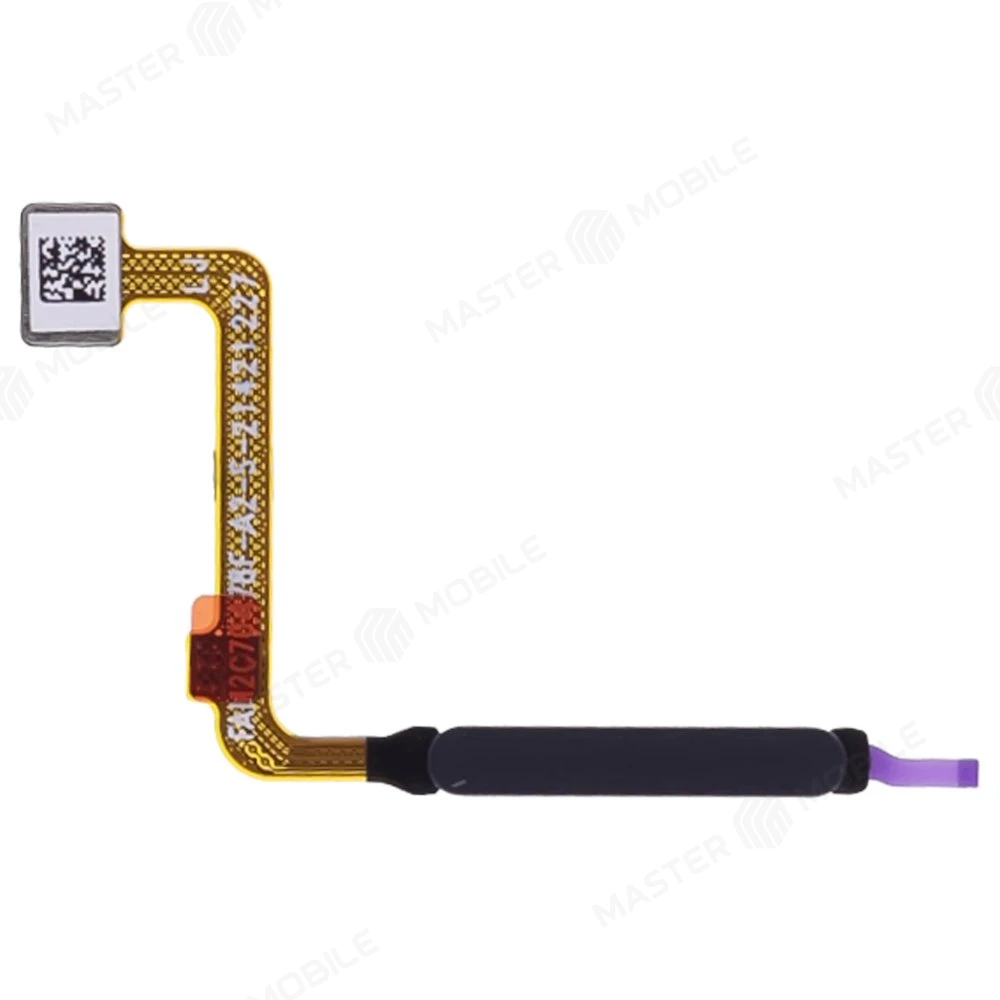 Шлейф для Xiaomi Redmi 10 (21061119DG) / Redmi 10 2022 (22011119UY) с комп. + сканер отпечатка пальца (серый) фото №1