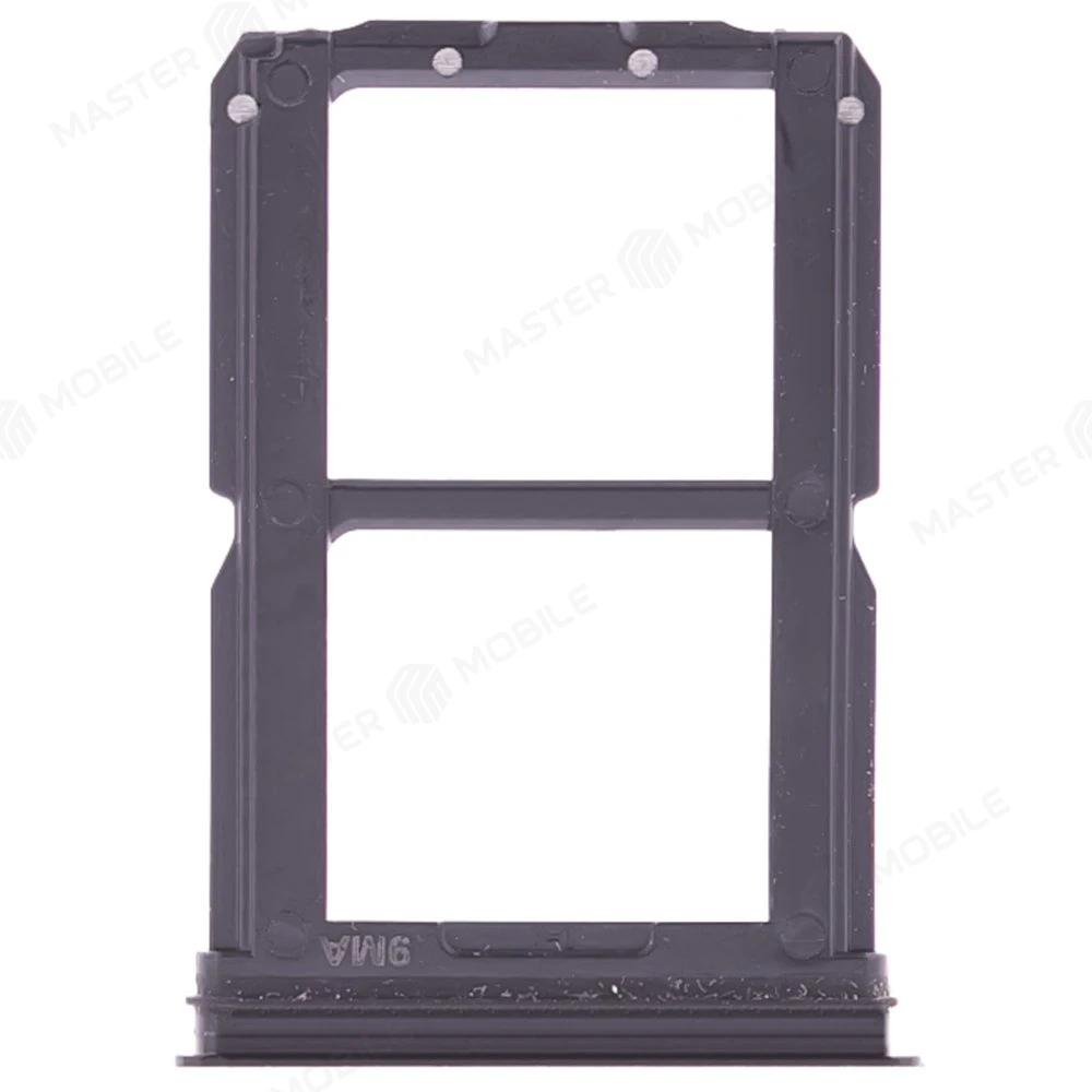 Держатель сим-карты для OnePlus 6T Dual Sim (черный) фото №2