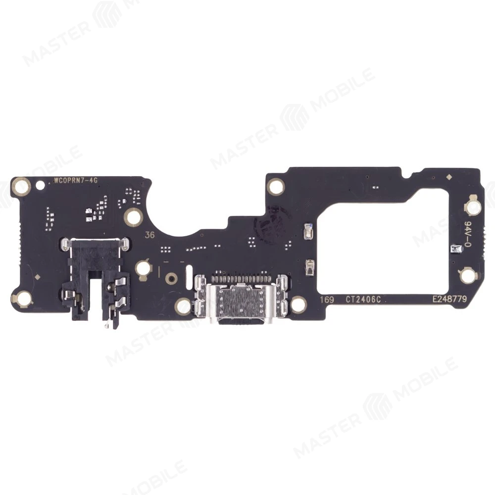 Нижняя плата для OPPO Reno 7 4G (CPH2363) с комп. + разъем зарядки + микрофон  фото №2