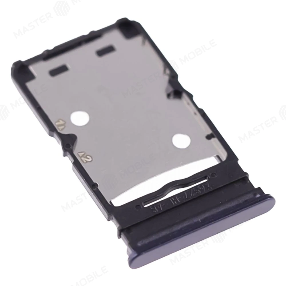 Держатель сим-карты для Infinix Hot 20S (X6827) (черный) фото №3