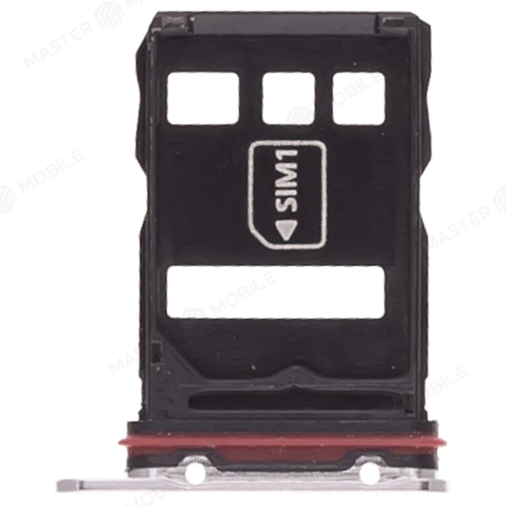 Держатель сим-карты для Huawei P50 (ABR-LX9) (серебристый) фото №1