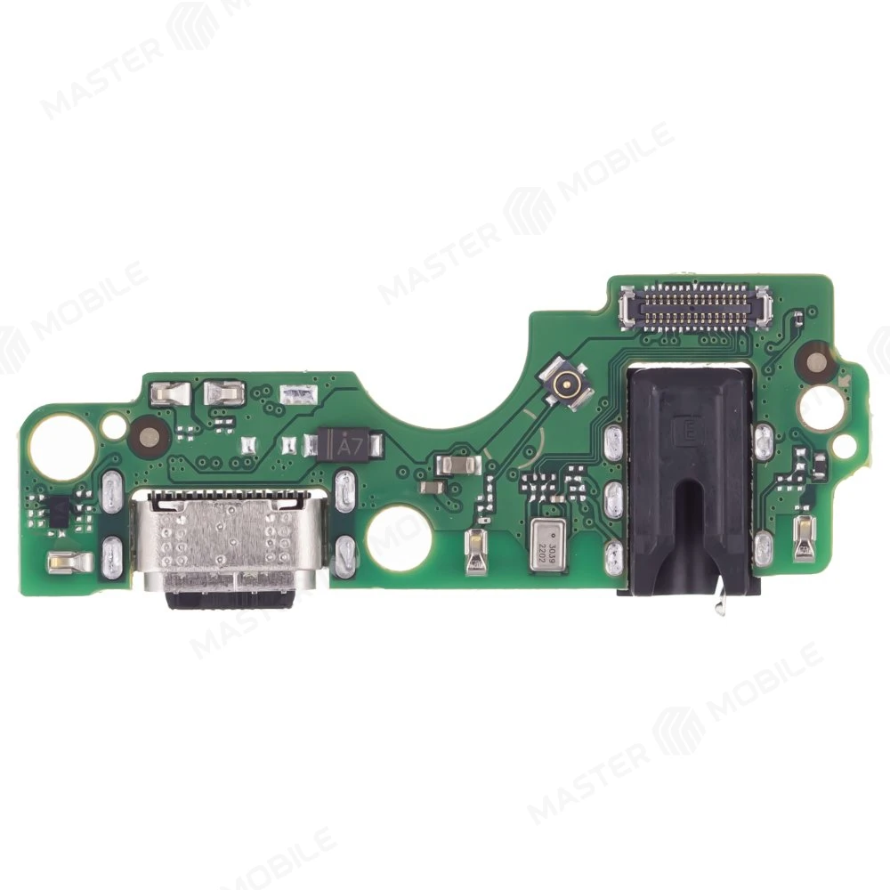 Нижняя плата для Tecno Spark GO 2024 (BG6) / Infinix Hot 40i (X6528B) / Smart 8 (X6525) с комп. + разъем зарядки + микрофон фото №1