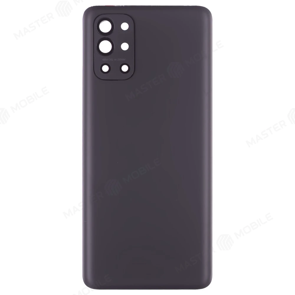 Задняя крышка для OnePlus 9R (черный матовый) (в сборе со стеклом камеры) фото №1