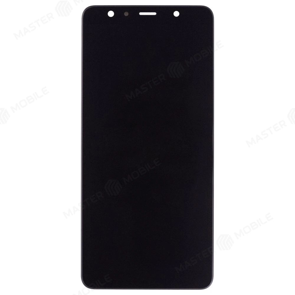 Дисплей для Samsung A750 Galaxy A7 (2018) + тачскрин (черный) (OLED) фото №1