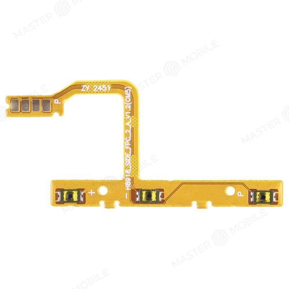 Шлейф для Tecno Camon 40 (CM5) с комп. (на кнопку включения и кнопки громкости) фото №1