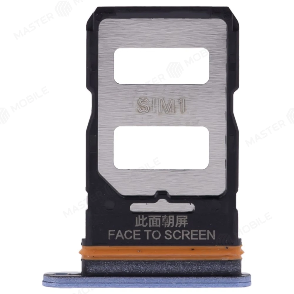 Держатель сим-карты для Xiaomi Redmi Note 12 Pro 5G (22101316G) (голубой) фото №1