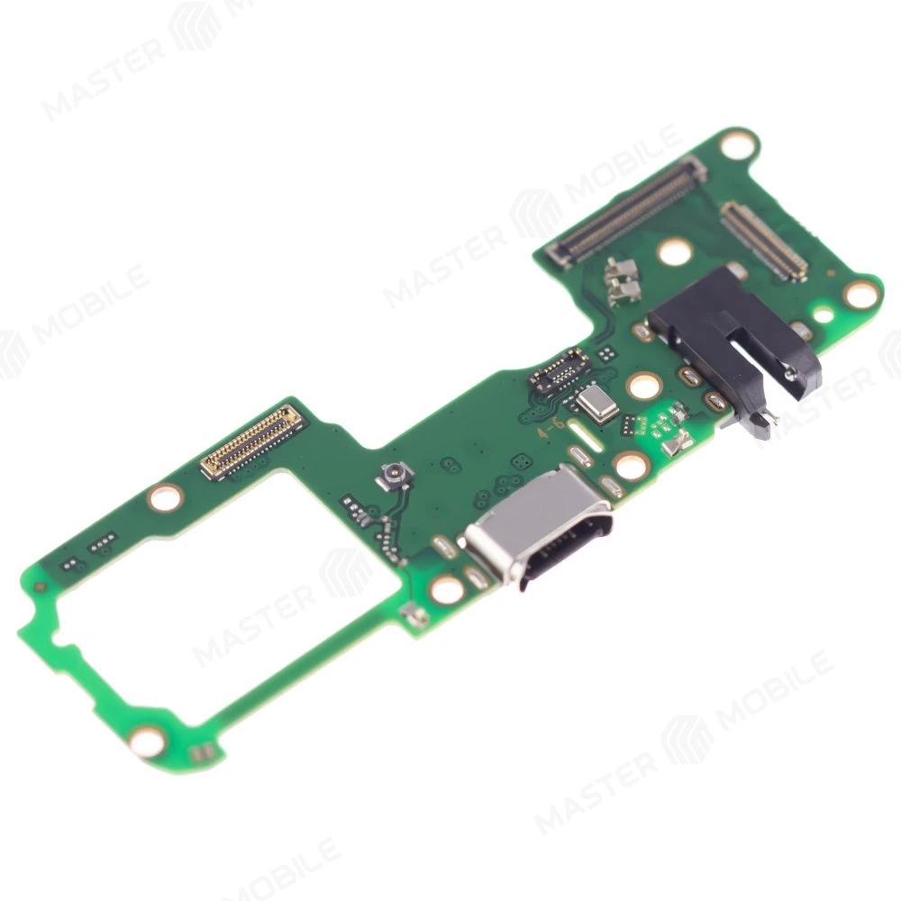 Нижняя плата для OPPO Reno 4 Lite (CPH2125) / Reno 5 Lite (CPH2205) с комп. + разъем зарядки + микрофон  фото №3