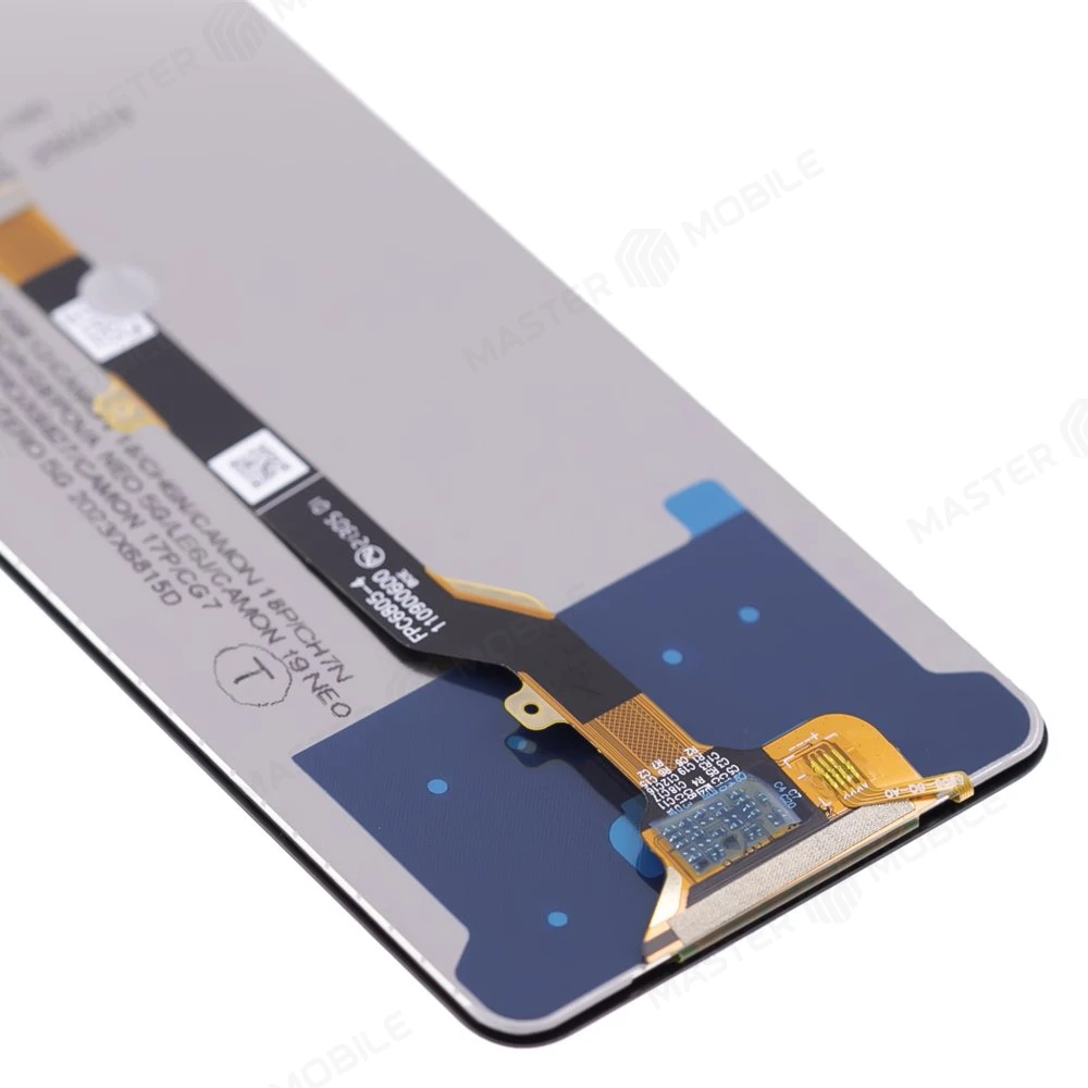 Дисплей для Tecno Camon 19 Neo (CH6i) / Camon 17P (CG7N) + тачскрин (черный) (ORIG) фото №4