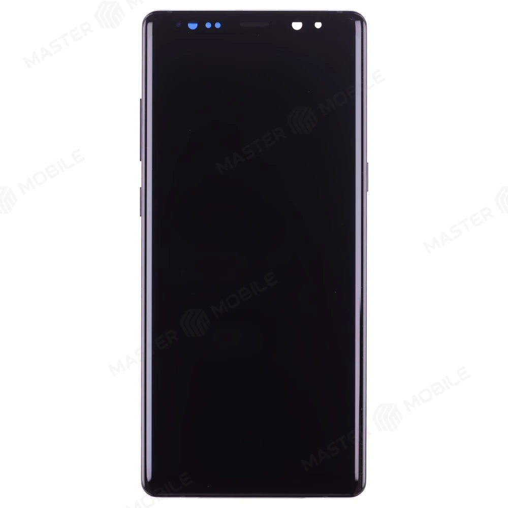 Дисплей для Samsung N950 Galaxy Note 8 + тачскрин (черный) (в рамке) (ORIG100) (возможен дефект ЛКП) фото №1