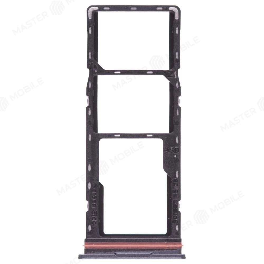 Держатель сим-карты для Infinix Hot 50 4G (X6882) (черный) фото №1