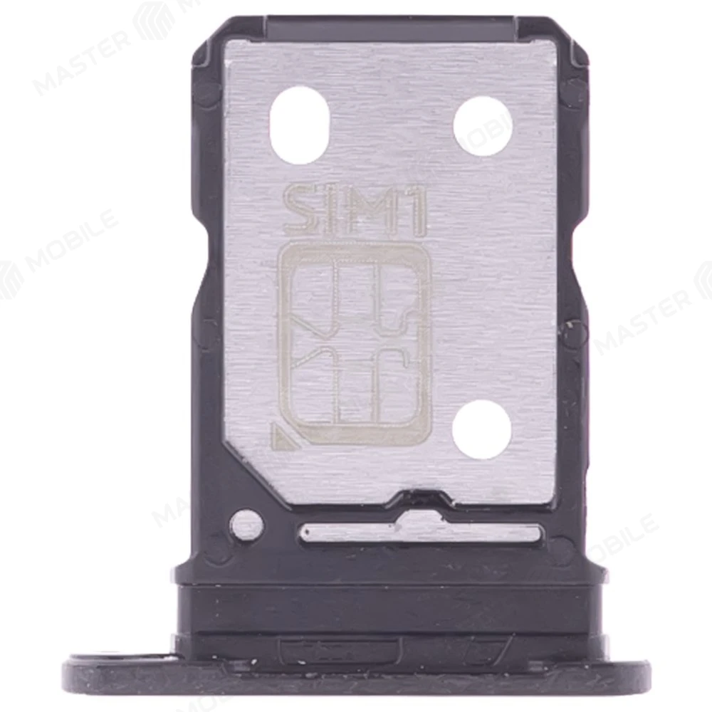 Держатель сим-карты для Vivo V29 (V2250) (черный) фото №1