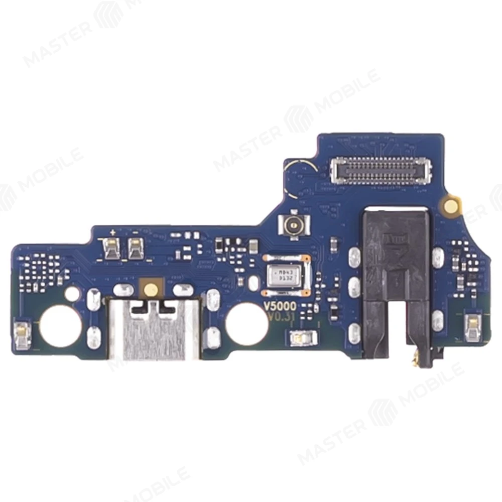 Нижняя плата для Realme C30 (RMX3581) / C30S (RMX3690) / C33 (RMX3624) / Narzo 50i Prime с комп. + разъем зарядки + микрофон (ORIG100)  фото №1