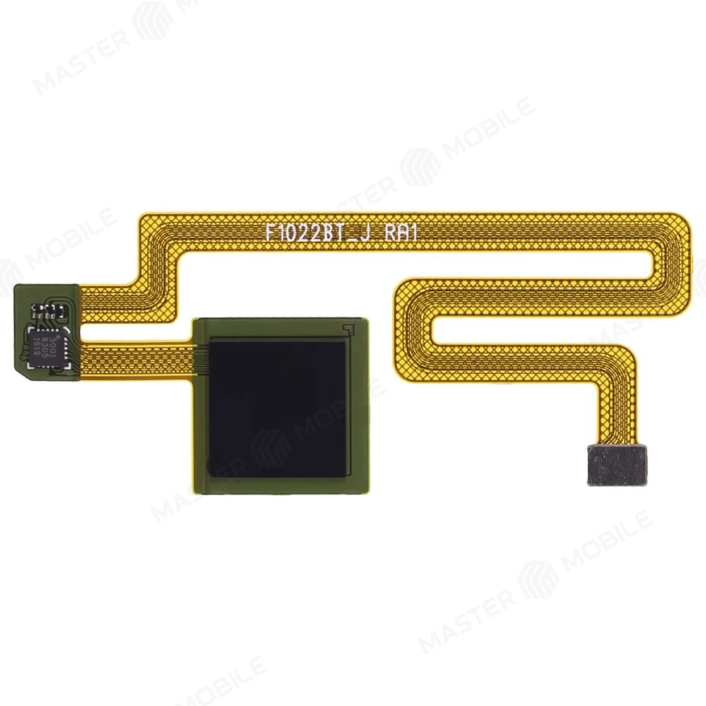 Шлейф для Xiaomi Mi Max (2016001) с комп. + сканер отпечатка пальца (черный)  фото №1