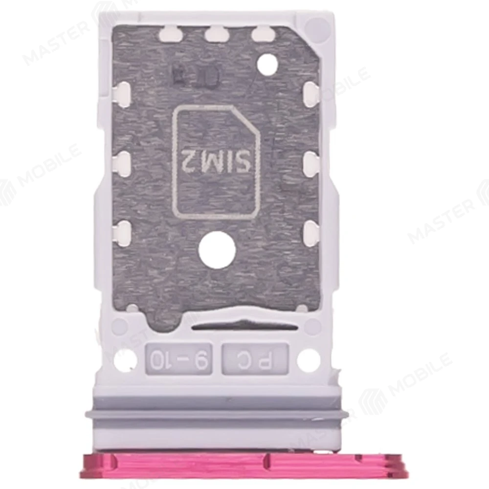 Держатель сим-карты для Samsung S931 Galaxy S25 / S936 Galaxy S25+ (коралловый) фото №2