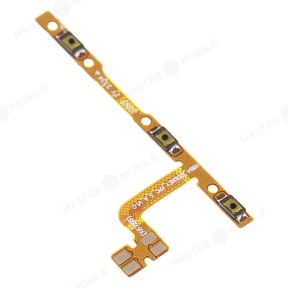 Шлейф для Infinix Note 30 Pro (X678B) с комп. (на кнопку включения и кнопки громкости)  фото №3