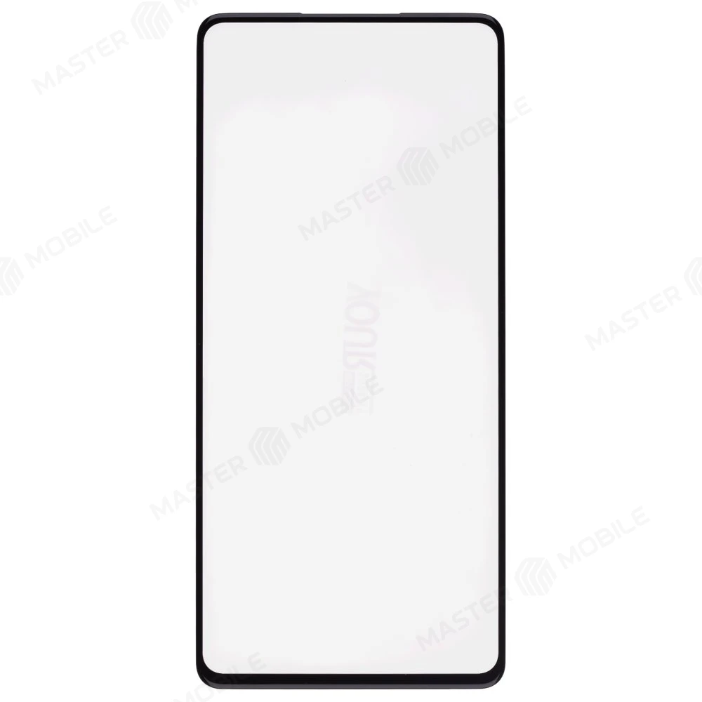 Стекло модуля для Samsung A725 Galaxy A72 + OCA (без выреза камеры) (черный) (Musttby) (Premium) фото №1