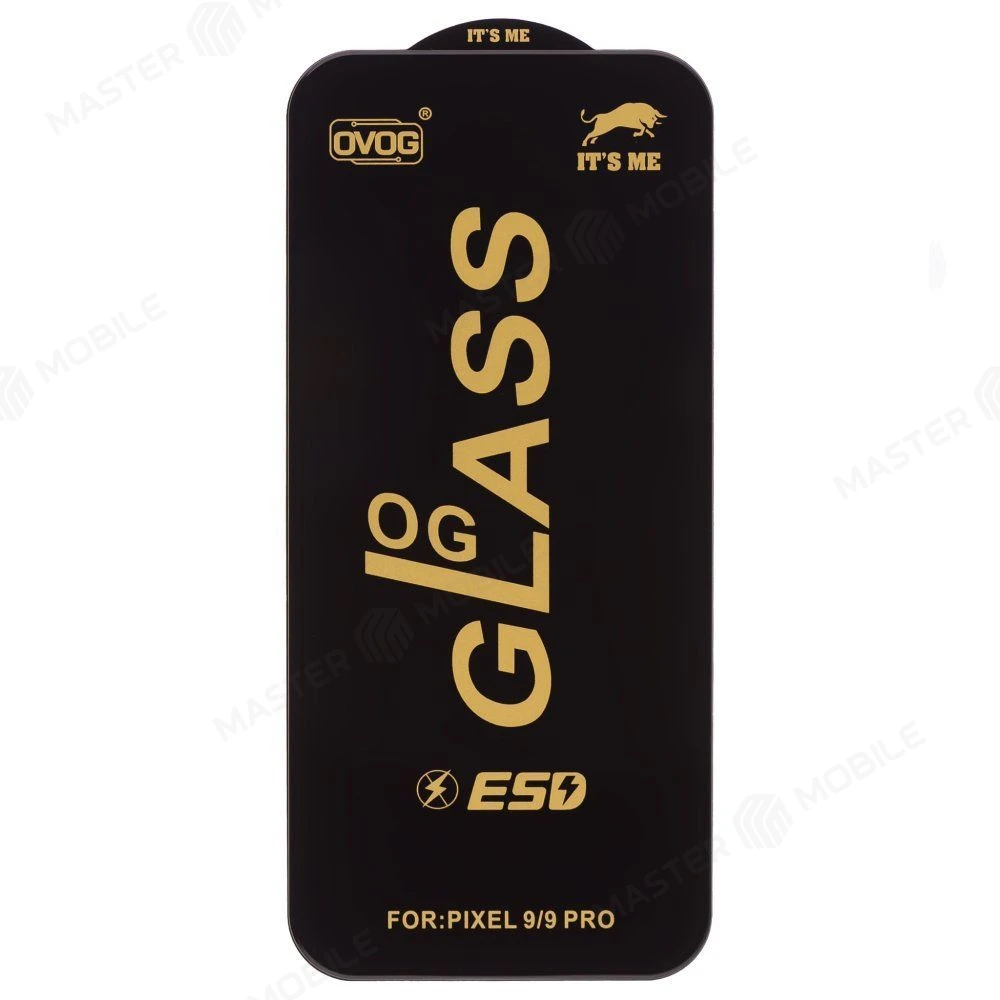 Защитное стекло OG Glass для Google Pixel 10 (GK2MP/GLBW0/GL066) /  Pixel 10 Pro (GEHN3/G4QUR/GN4F5) (черный) фото №1