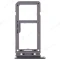 Держатель сим-карты для Samsung G950 Galaxy S8 / G955 Galaxy S8+ (черный) фото №2