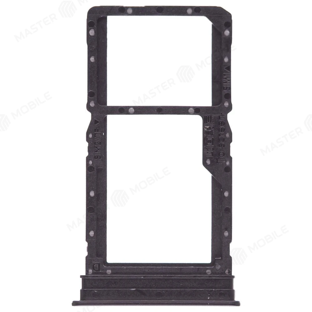 Держатель сим-карты для Huawei Honor X7c (ALT-LX1) (черный)  фото №1