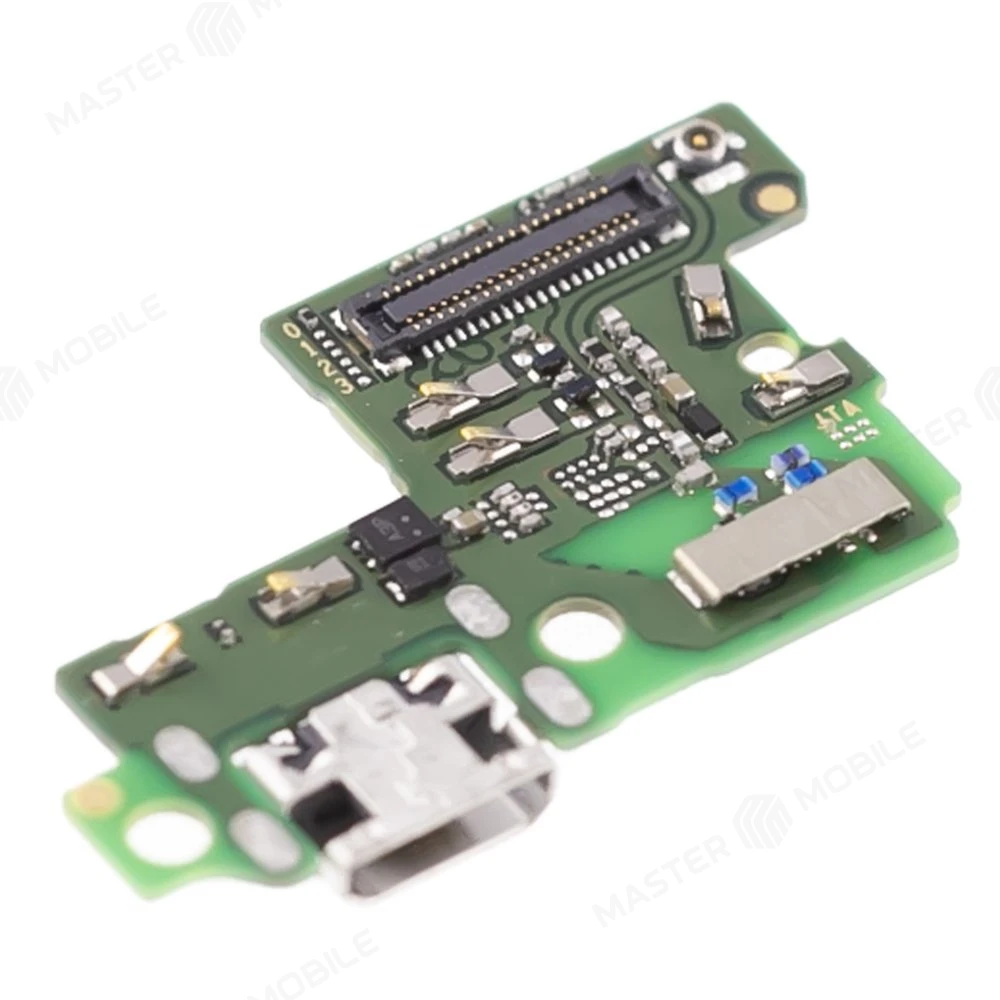 Нижняя плата для Huawei P10 Lite (WAS-L03T/WAS-LX1) с комп. + разъем зарядки + микрофон (ORIG100)  фото №3