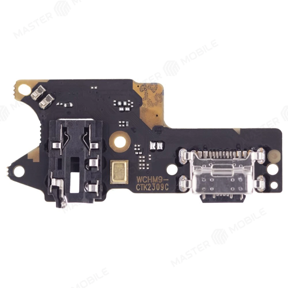 Нижняя плата для Xiaomi Redmi 9 (M2004J19G) с комп. + разъем зарядки + разъем гарнитуры + микрофон  фото №2