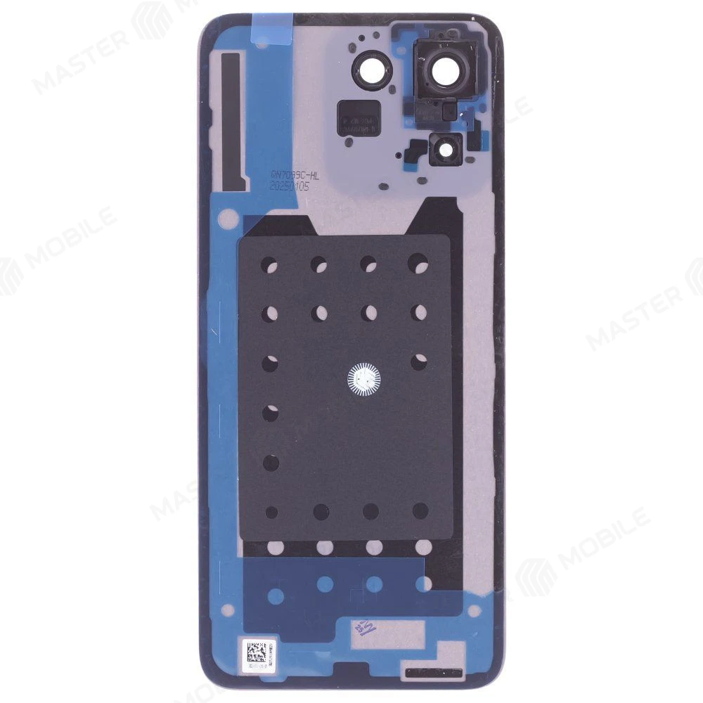 Задняя крышка для Huawei Honor X7c (ALT-LX1) (белый) (в сборе со стеклом камеры)  фото №2