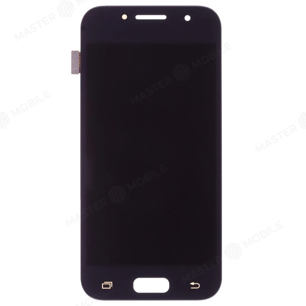 Дисплей для Samsung A320 Galaxy A3 (2017) + тачскрин (черный) (OLED) фото №1