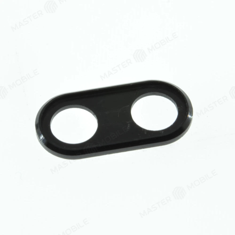 Стекло задней камеры для Xiaomi Mi A1 (MDG2) / Mi 5x (черный) (в рамке) фото №1