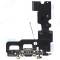 Шлейф для Apple iPhone 7 с комп. + разъем зарядки + микрофон (черный) (ORIG100) фото №1