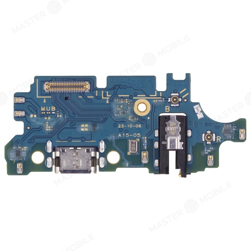 Нижняя плата для Samsung A155 Galaxy A15 4G / M156 Galaxy M15 5G с комп. + разъем зарядки + микрофон (ORIG100) фото №1