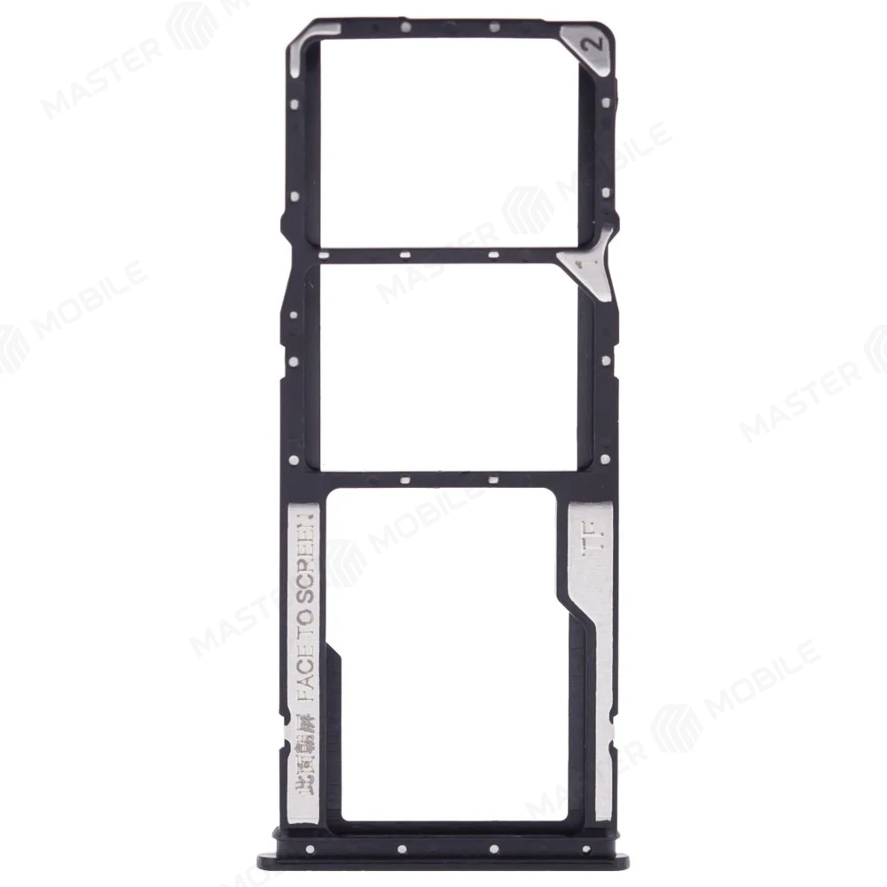 Держатель сим-карты для Xiaomi Redmi Note 11 4G (2201117TY/G) / Redmi Note 11S 4G (2201117SY/G) (черный)  фото №1