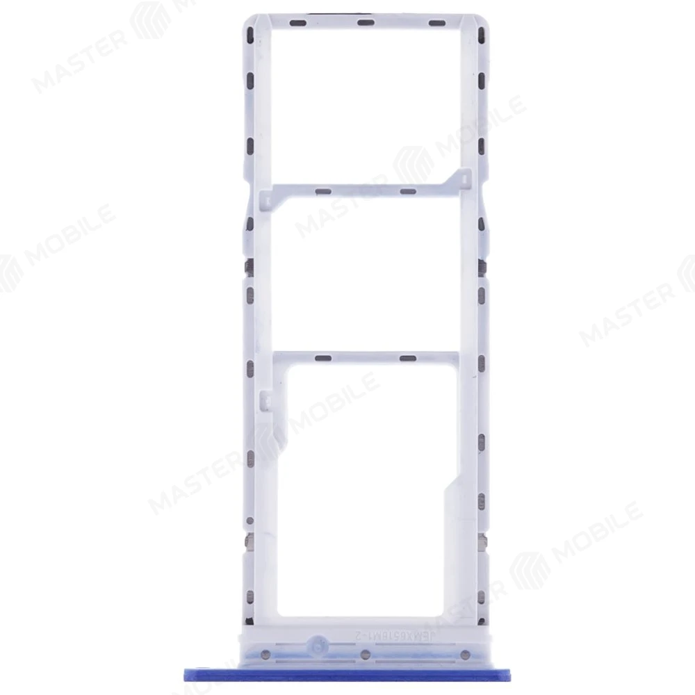 Держатель сим-карты для Infinix Smart 7 HD (X6516) (синий) фото №2