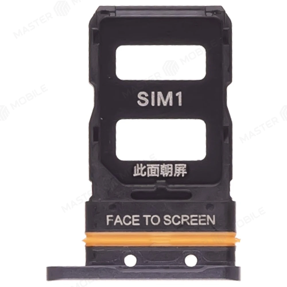 Держатель сим-карты для Xiaomi 12 Pro (2201122G) (серый) фото №1