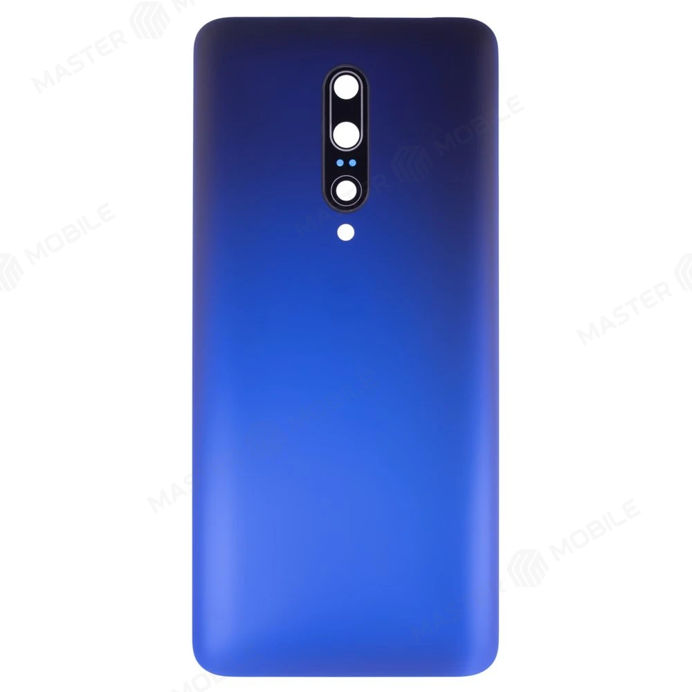 Задняя крышка для OnePlus 7 Pro (синий) (в сборе со стеклом камеры) фото №1