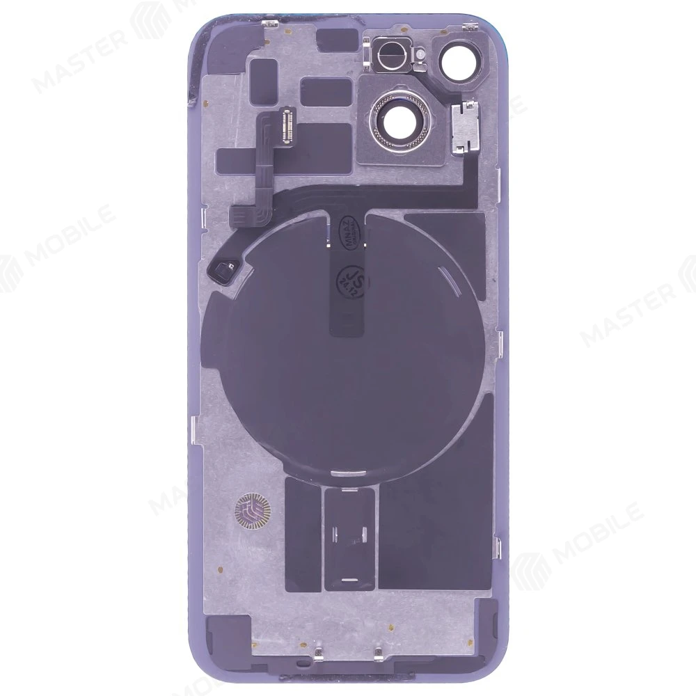 Задняя крышка для Apple iPhone 14 (белый) (в сборе) (с разбора) (ORIG100) (возможен дефект ЛКП) фото №2