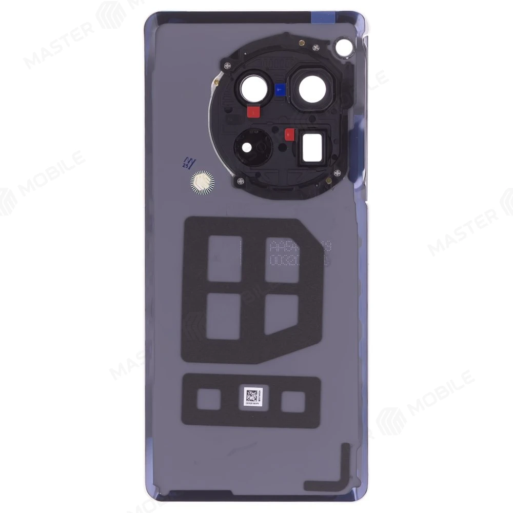 Задняя крышка для OnePlus 12 (PJD110) (серебристый) (в сборе со стеклом камеры) фото №2