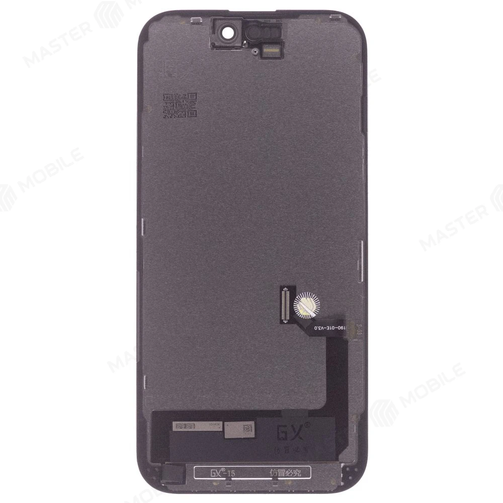 Дисплей для Apple iPhone 15 + тачскрин (черный) (GX ORIG) (Soft Oled) фото №2