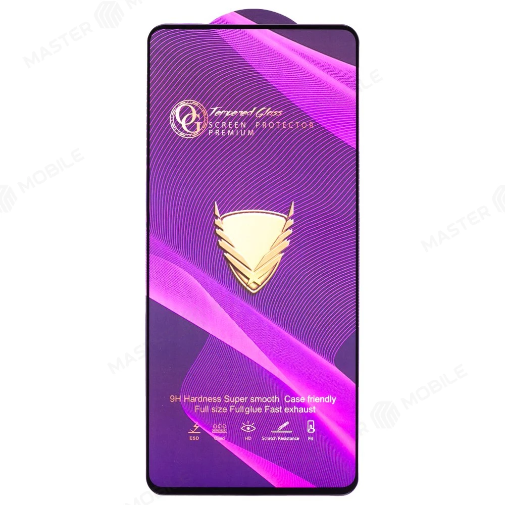 Защитное стекло OG Glass (3 в 1) для Samsung M526 Galaxy M52 5G / M536 Galaxy M53 5G / M546 Galaxy M54 5G (черный) фото №1