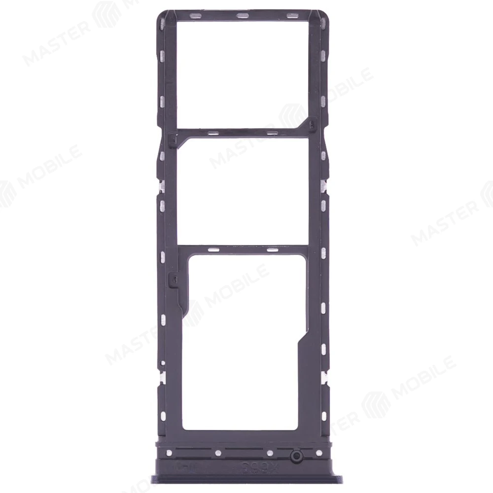 Держатель сим-карты для Infinix Note 11 (X663B) (черный) фото №2