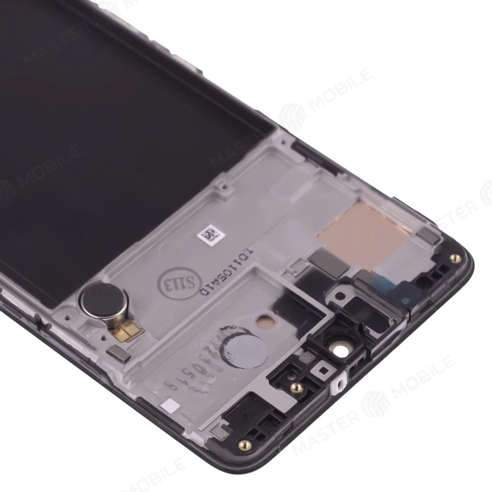 Дисплей для Samsung A515 Galaxy A51 + тачскрин (черный) (в рамке) (ORIG100) (SP) фото №3