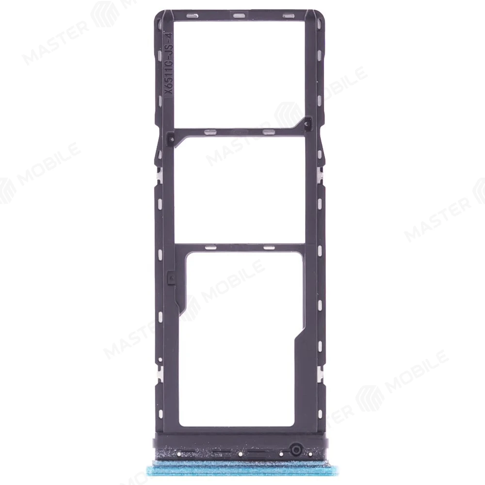 Держатель сим-карты для Tecno Spark 7 (KF6N) (зеленый) фото №2