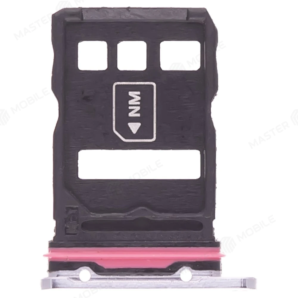 Держатель сим-карты для Huawei P40 Pro (ELS-NX9) (серебристый) фото №2