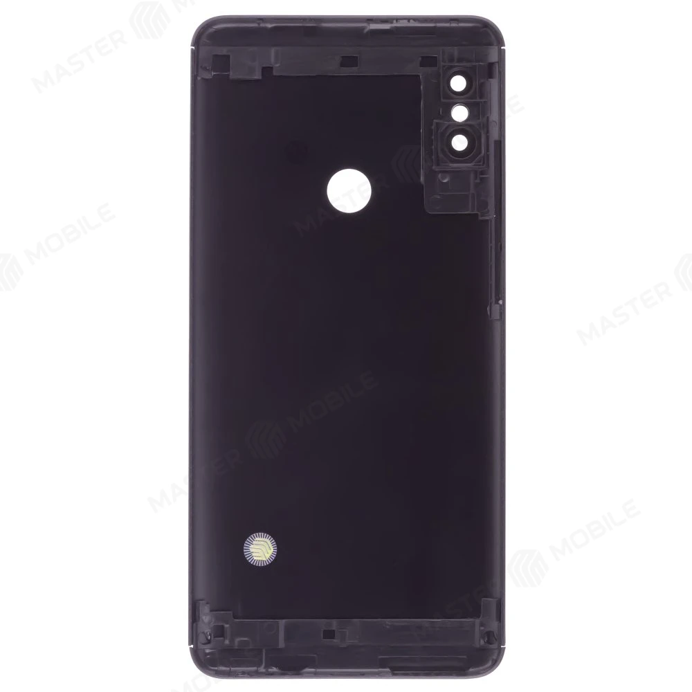 Задняя крышка для Xiaomi Redmi Note 5 (черный) (в сборе со стеклом камеры) фото №2