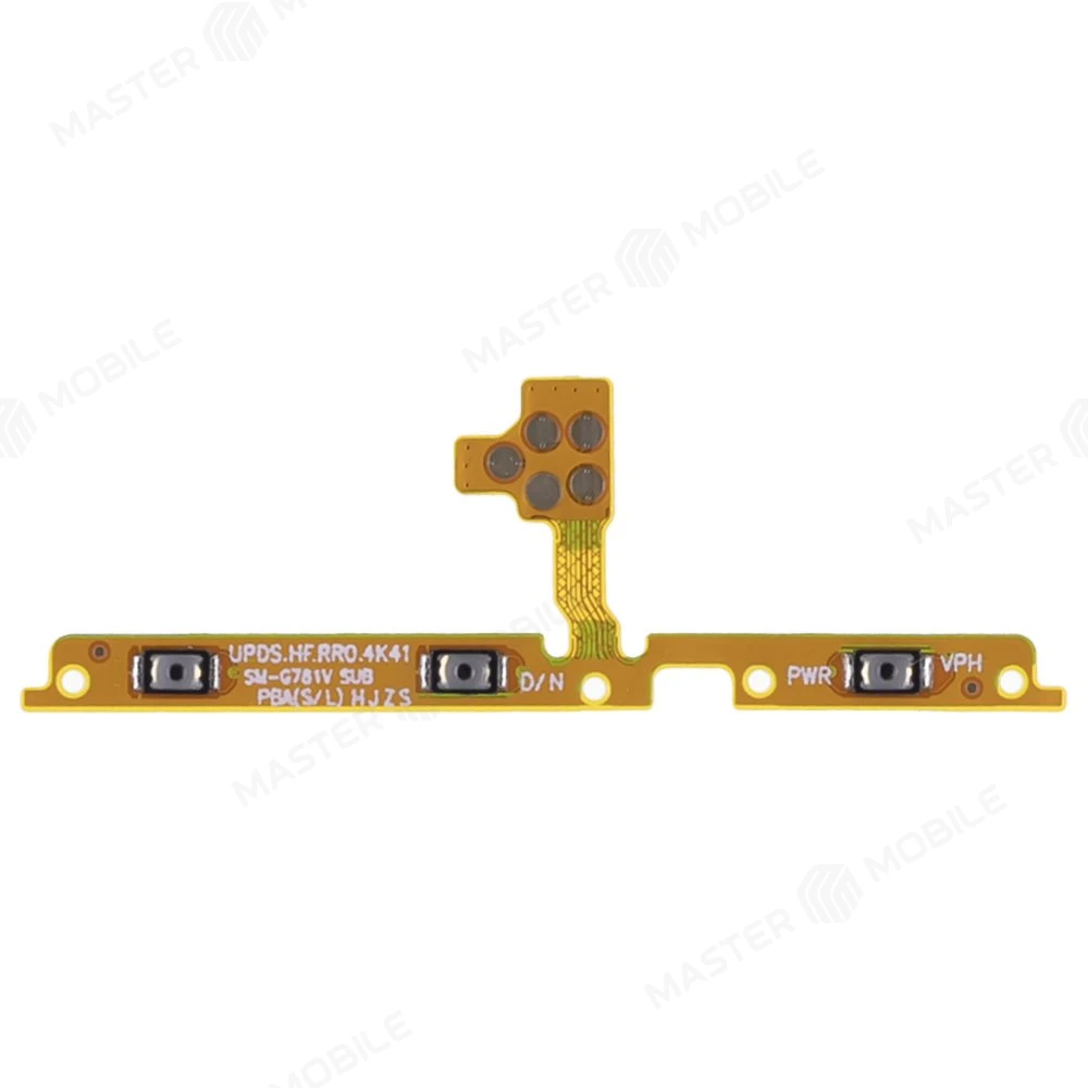 Шлейф для Samsung A525 Galaxy A52 / A528 Galaxy A52s / A725 Galaxy A72 / G780 Galaxy S20 FE с комп. (на кнопку включения и кнопки громкости)  фото №1