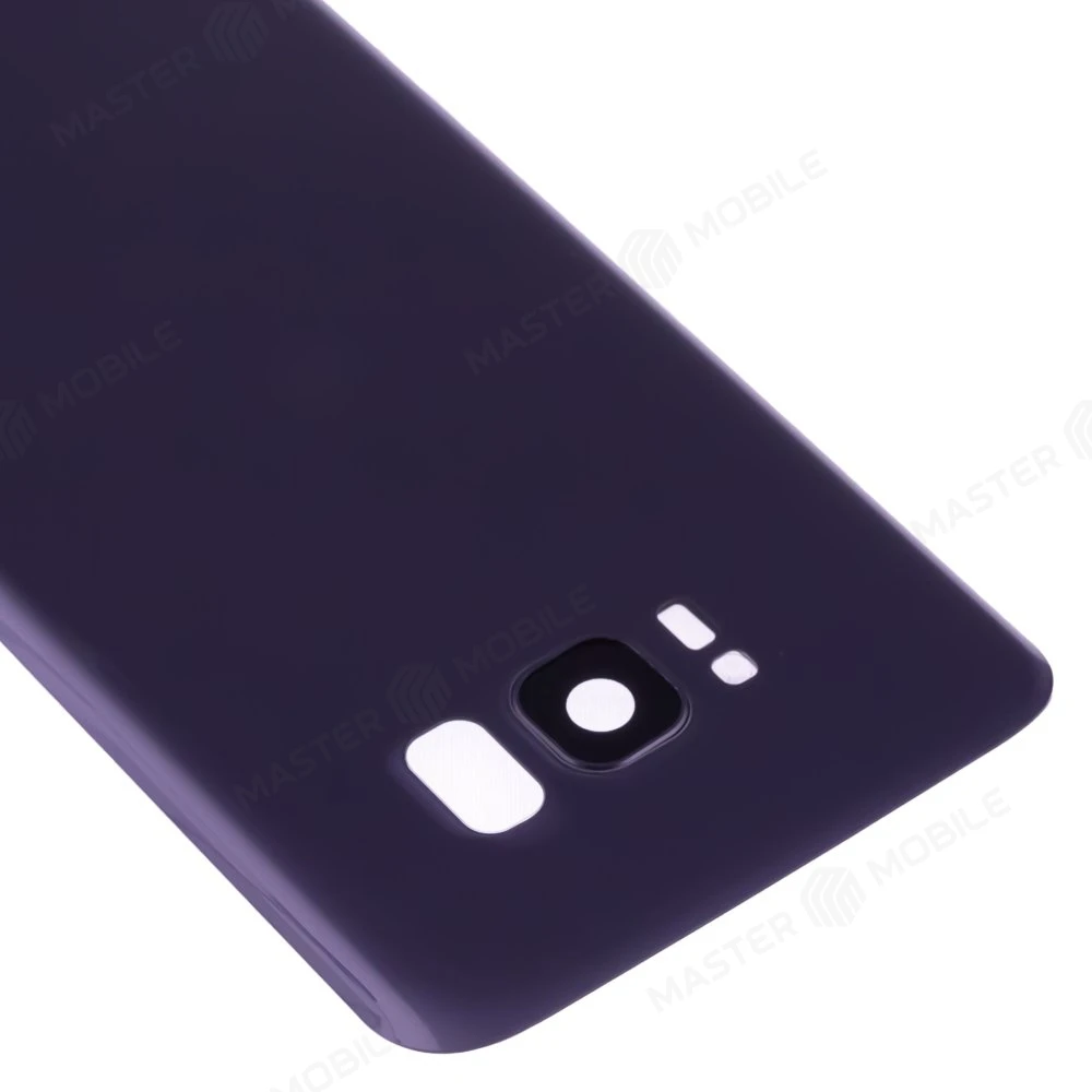 Задняя крышка для Samsung G950 Galaxy S8 (фиолетовый) (в сборе со стеклом камеры) фото №3