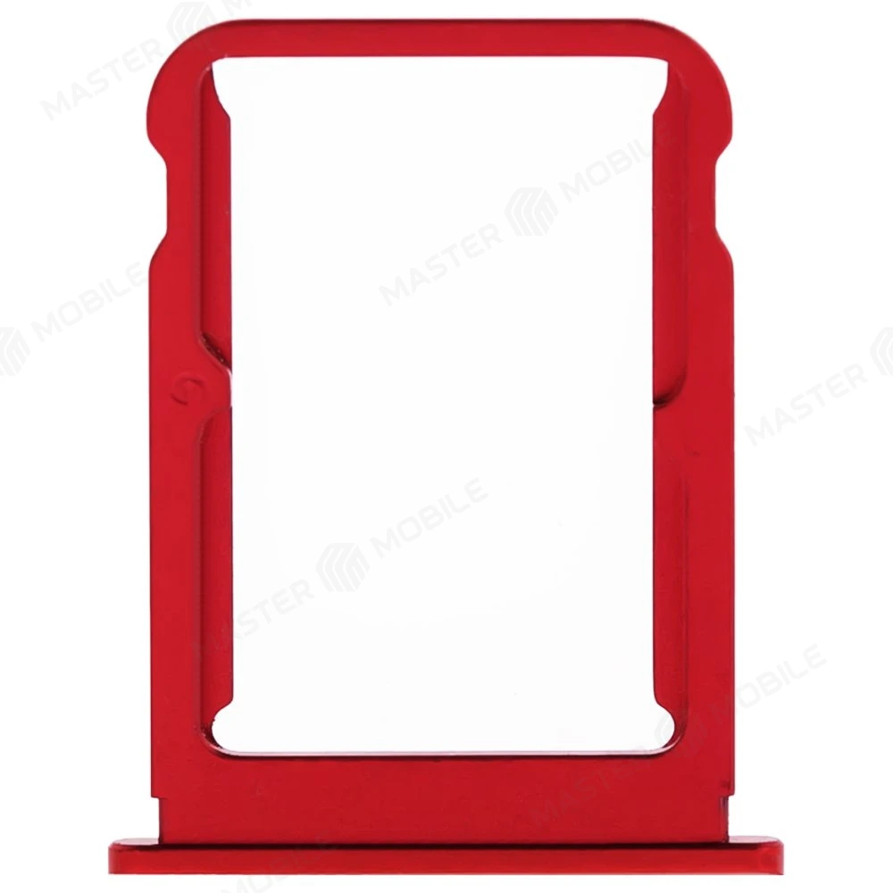 Держатель сим-карты для Xiaomi Mi 8 SE (красный)  фото №1