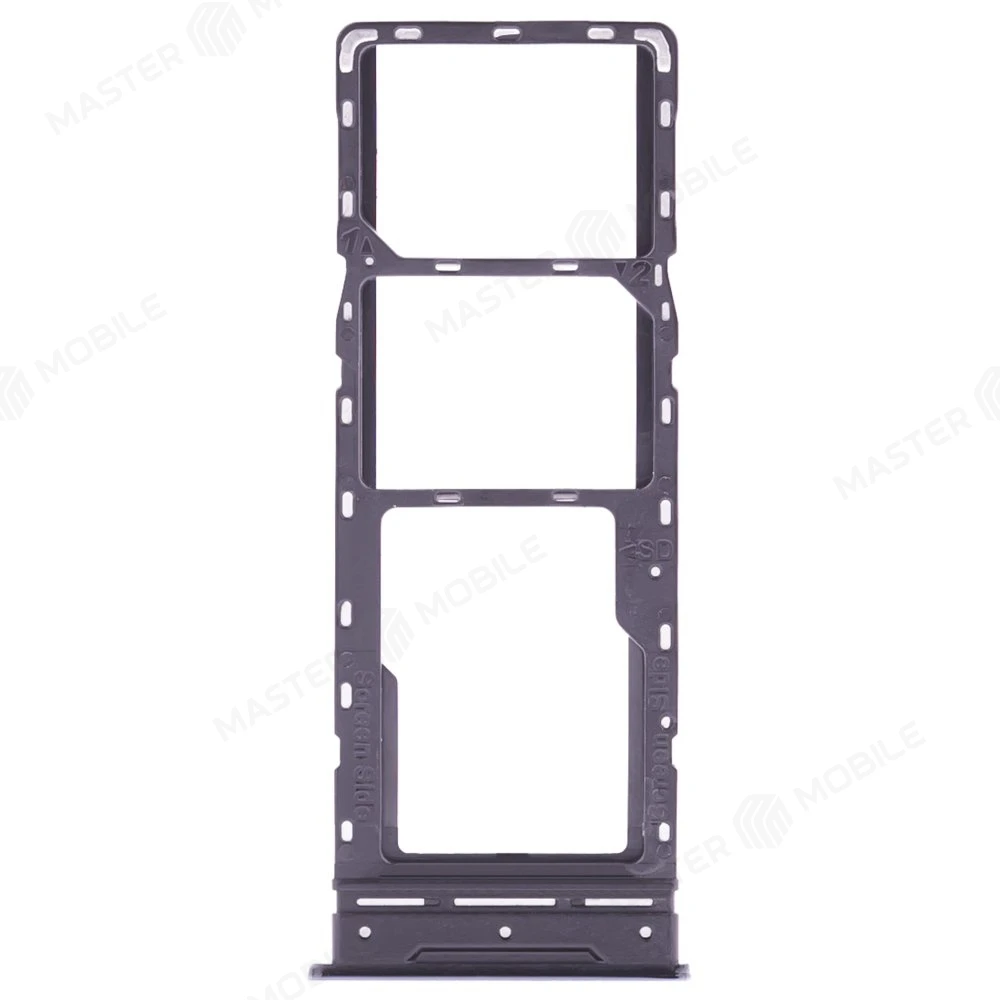 Держатель сим-карты для Infinix Note 10 Pro (X695C) (черный) фото №1