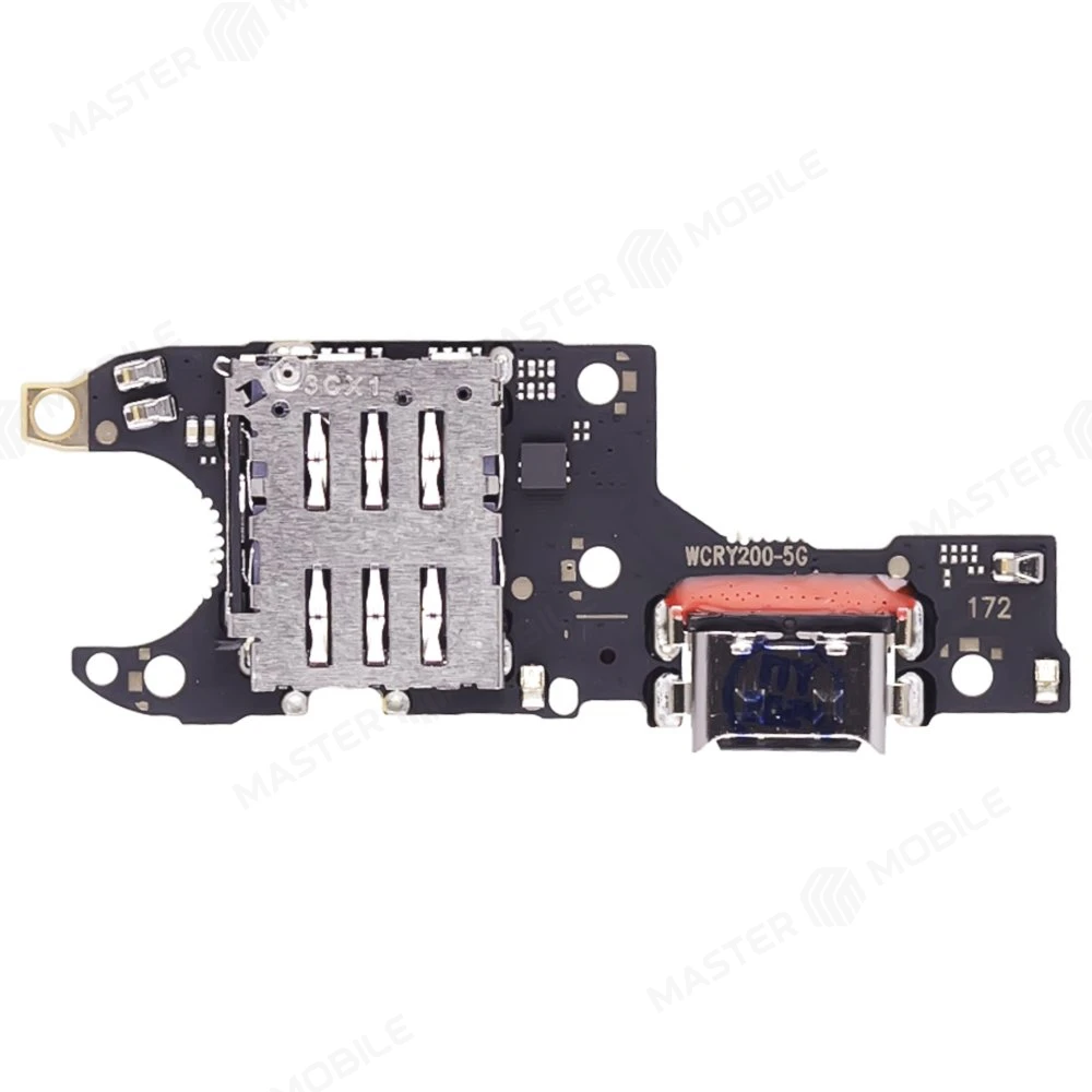 Нижняя плата для Huawei Honor 200 (ELI-NX9) с комп. + разъем зарядки + микрофон фото №2