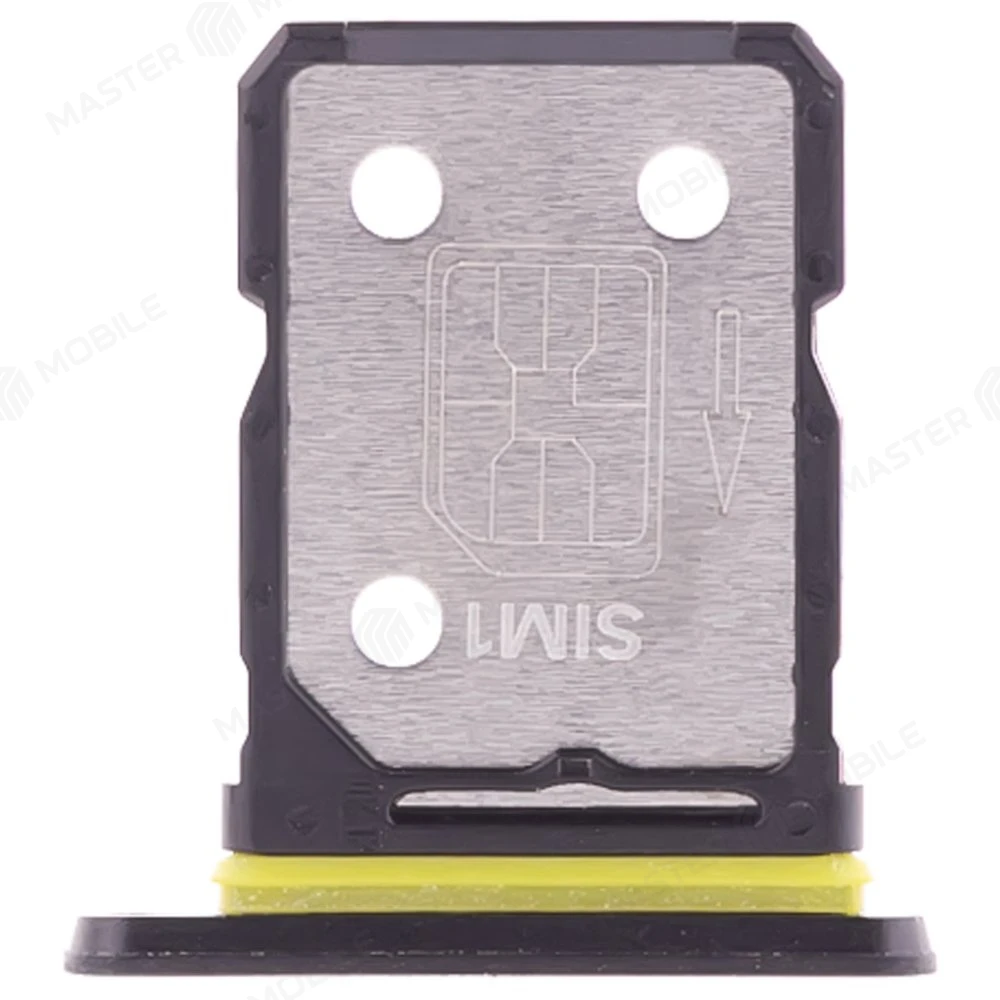 Держатель сим-карты для Realme 11 Pro 5G (RMX3771) / 11 Pro+ 5G (RMX3741) (черный) фото №1